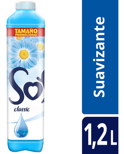 Soft Suavizante Líquido Classic 1.2lt