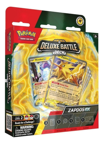 Pokemon Tcg - Deluxe Battle Deck: Zapdos Ex