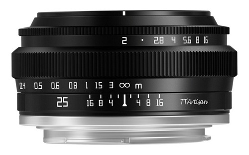 Lente Ttartisan 25mm F2.0 Sony E  P/ Mirrorless A7,a6