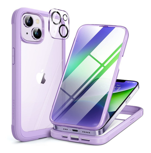 Carcaza Miracase Glass Series Diseñado Para iPhone 14 Plus