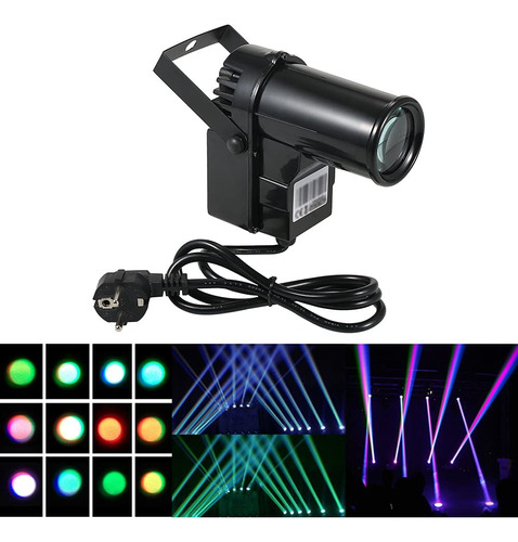 Foco Para Bola Espejo, Disco Rgbw Con Dmx/ Lightsolution