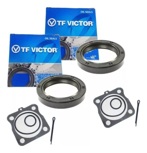 Kit 2 Retenes Ruedas Traseras Vw Sedán Vocho 1600 70-04 Tf V