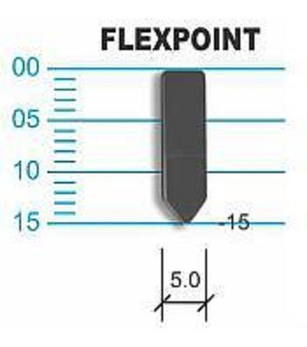 Grampos Flex Ponta Para Pistola F1-150 Inmes 1.000 Unidades