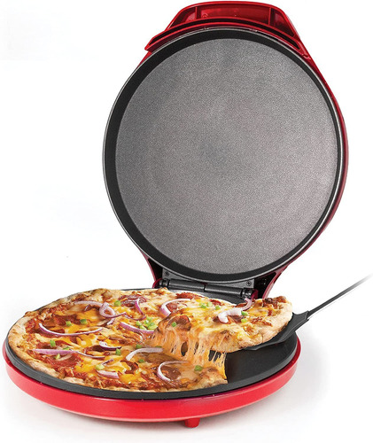 Maquina Para Hacer Pizzas Betty Crocker Bc-2958cr, Rojo