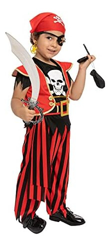 Spooktacular Creations Disfraz De Intendente Feroz De Pirata