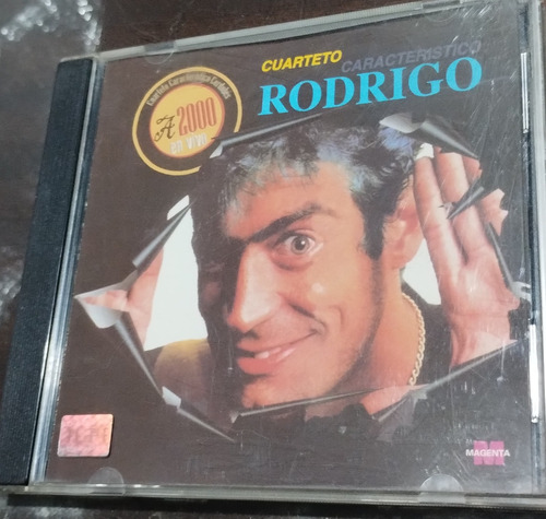 Rodrigo Cd A 2000 En Cuarteto Caracteristico