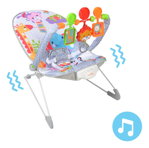 Silla Bebe Vibradora Musical Mecedora Sillita Sonido Cunita