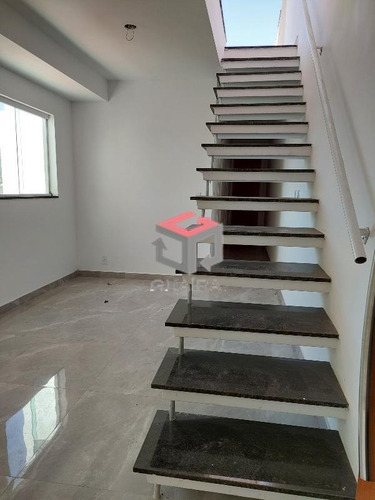 Imagem 2 de 20 de Cobertura À Venda, 3 Quartos, 1 Suíte, 2 Vagas, Pires - Santo André/sp - 73126