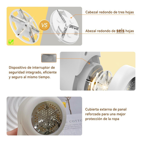 Quita Pelusa Para Ropa Eléctricoremovedor Pelusa Recargable