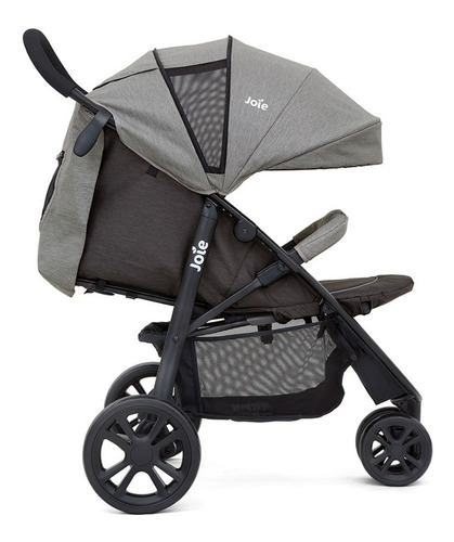 Joie Litetrax 3 travel system 3 ruedas - Dark pewter - Negro