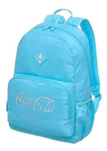 Mochila Coca-cola Atlanta Azul Desenho do tecido Lisa