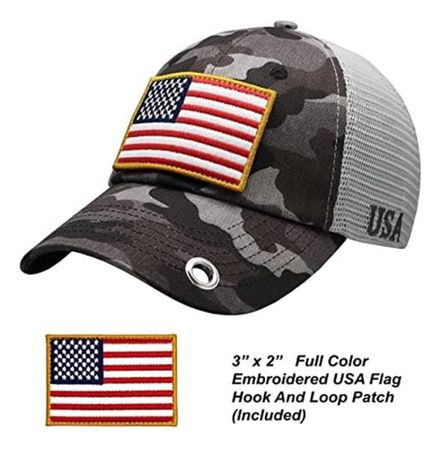 Gorra De Béisbol Con Cierre Trasero De Malla Unisex Sin Cons