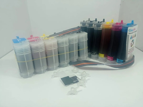 Tinta Continua Compatible Hp 72 Plotter T610 T1100 T1120
