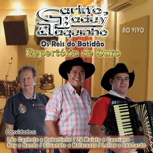 Cd-carlito Baduy E Taquinho -repertorio De Ouro Ao Vivo 