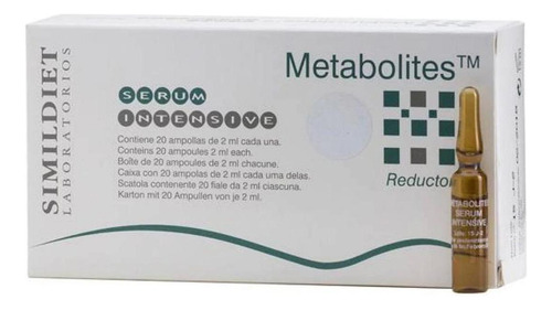 Metaboli Limón Serum Liquido Tes 20 Ampolletas De 2ml C/u