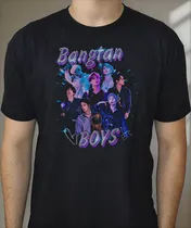 Comprar Remera Dtg Algodon Bts - Anime Kpop Musica Kpoper Aesthetic