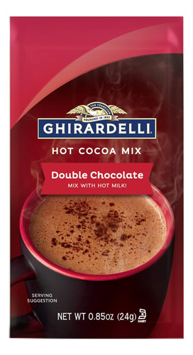 Mezcla De Cacao Caliente De Chocolate Doble Ghirardelli, Paq