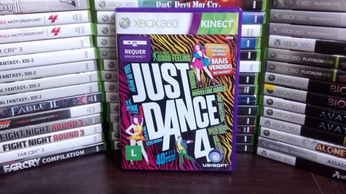 Just Dance 4 Kinect Completo - Xbox 360 Ntsc