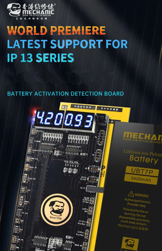 Placa De Activación De Batería Mechanic Ba27 For Teléfono