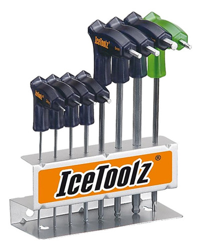 Herramienta Hexagonal Bicicleta Icetoolz Kit 8pzs Doblepunta