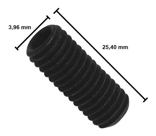 Parafuso Allen Sem Cabeça 5/32 X 1 - 20 Unidades