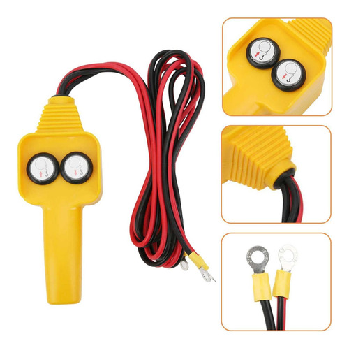 De Control Del Cabrestante Botón Pulsador Tipo 12v 24v