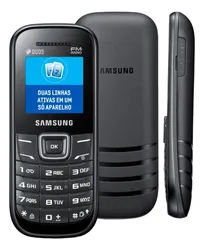 Comprar Celular Samsung E1207y Dual Chip Idoso Nota Garantia no Mercado Livre