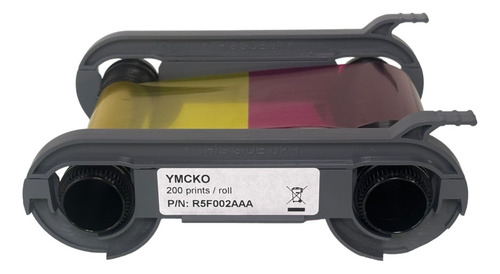Ribbon Evolis Color Ymcko 200 Impresiones Para Zenius Nuevo