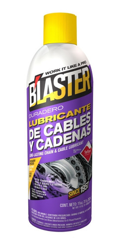 Lubricante De Cadenas Y Piolas Blaster - Made In Usa - 311gr