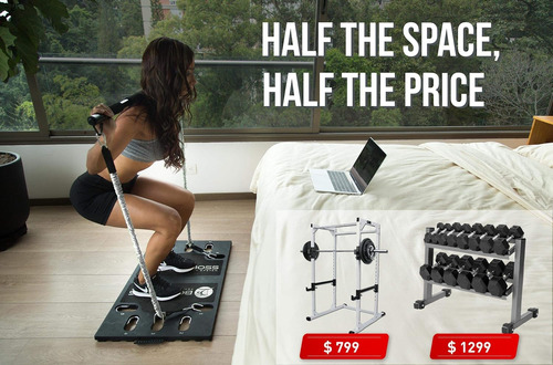 Home Gym 2.0 - Completo Portátil Gimnasio Casa