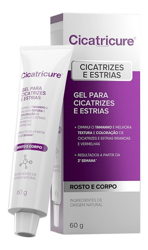 Gel para Cicatrizes e Estrias Caixa 60g Cicatricure