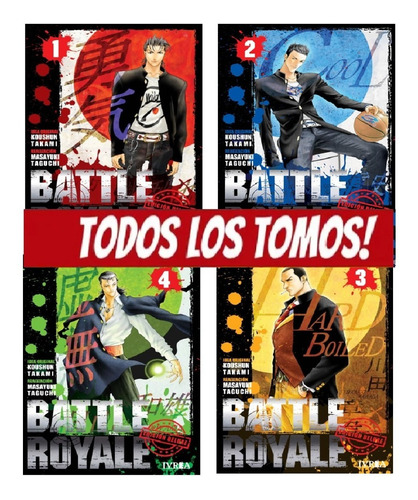 Manga - Battle Royale - Elige Tu Tomo + Regalo