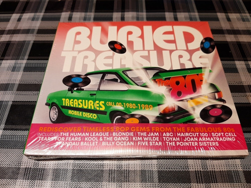 The 80's Buried Treasure - Compilado 3 Cds  Importado Nuevo