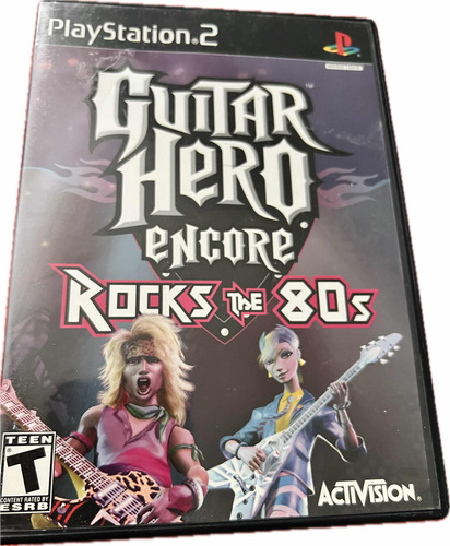 Guitar Hero Encore Rocks The 80s Ps2 (Reacondicionado)