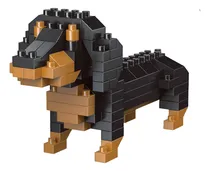 Comprar Mini Bloques Construccion Mini Figura Perro Salchicha 10cms