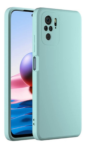 Protector Silicone Case Xioami Redmi Note 10/10s Colores