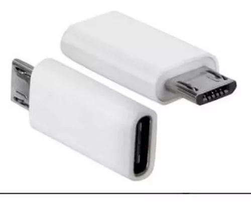 Convertidor Adaptador Tipo C A Micro Usb V8 Carga Y Datos