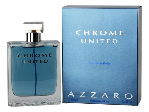 Perfume Azzaro Chrome United Edt 100 Ml Para Hombre