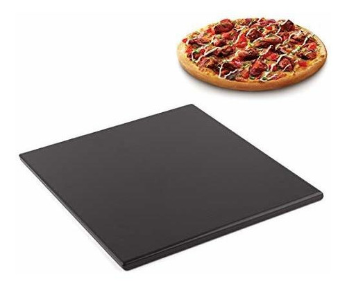 Waykea 12 X12 Negro De Cerámica Pizza De Horno De Piedra La 