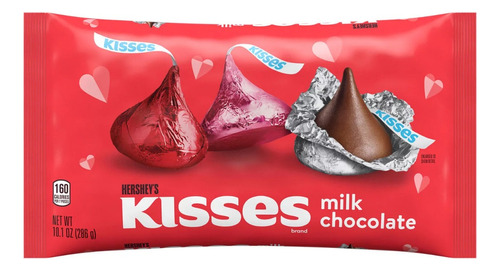 Kisses Milk Chocolate Edicion San Valentin 286g Americano