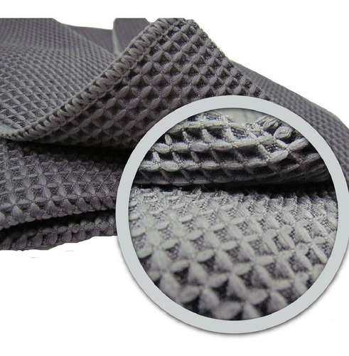 Pack X 2 Paños Microfibra Waffle 40x60 Secado Rapido Aj44
