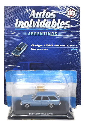 Autos Inolvidables Dodge 1500 Rural 1.8 1978n 109 + Revist 