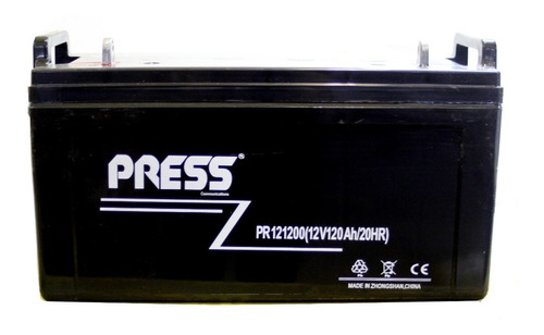 Bateria De Gel Recargable 12 Volts 120 Amper Marca Press