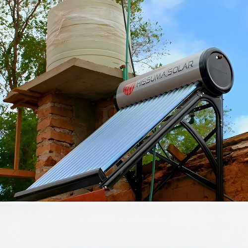 Termotanque solar Hissuma Solar Termosifónico SD-G2-36 plateado 360L