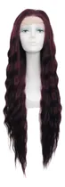 Comprar Peruca Orgânica Front Lace Wig Cacheada Ombre Hair Repartição Livre 4x4 + Touca Wig De Brinde