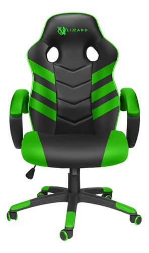 Silla Gamer Escritorio X-lizzard Ch-301 Verde Soporta 120kgs