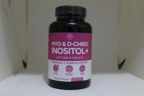 Myo & D-chiro Inositol Con Folato Y Vitamina D - 120 Capsula