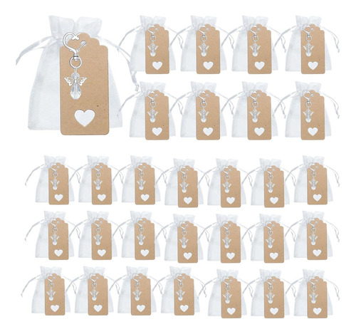 5 Pcs Angel-da-30pcs Keychains | Baby Shower Party Favor