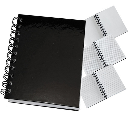 Cuaderno Libreta Anotador Tapa Dura Rayado Liso Cuadric A5 