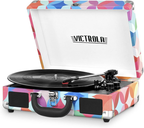 Victrola - Tocadiscos Vintage Y Transportable De 3 Velocidad
